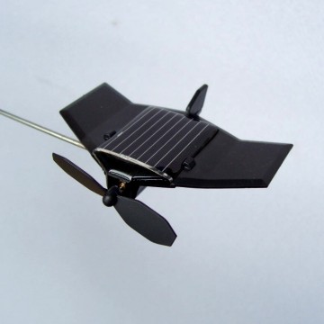 Mini Solar Plane (DIY)-black hawk