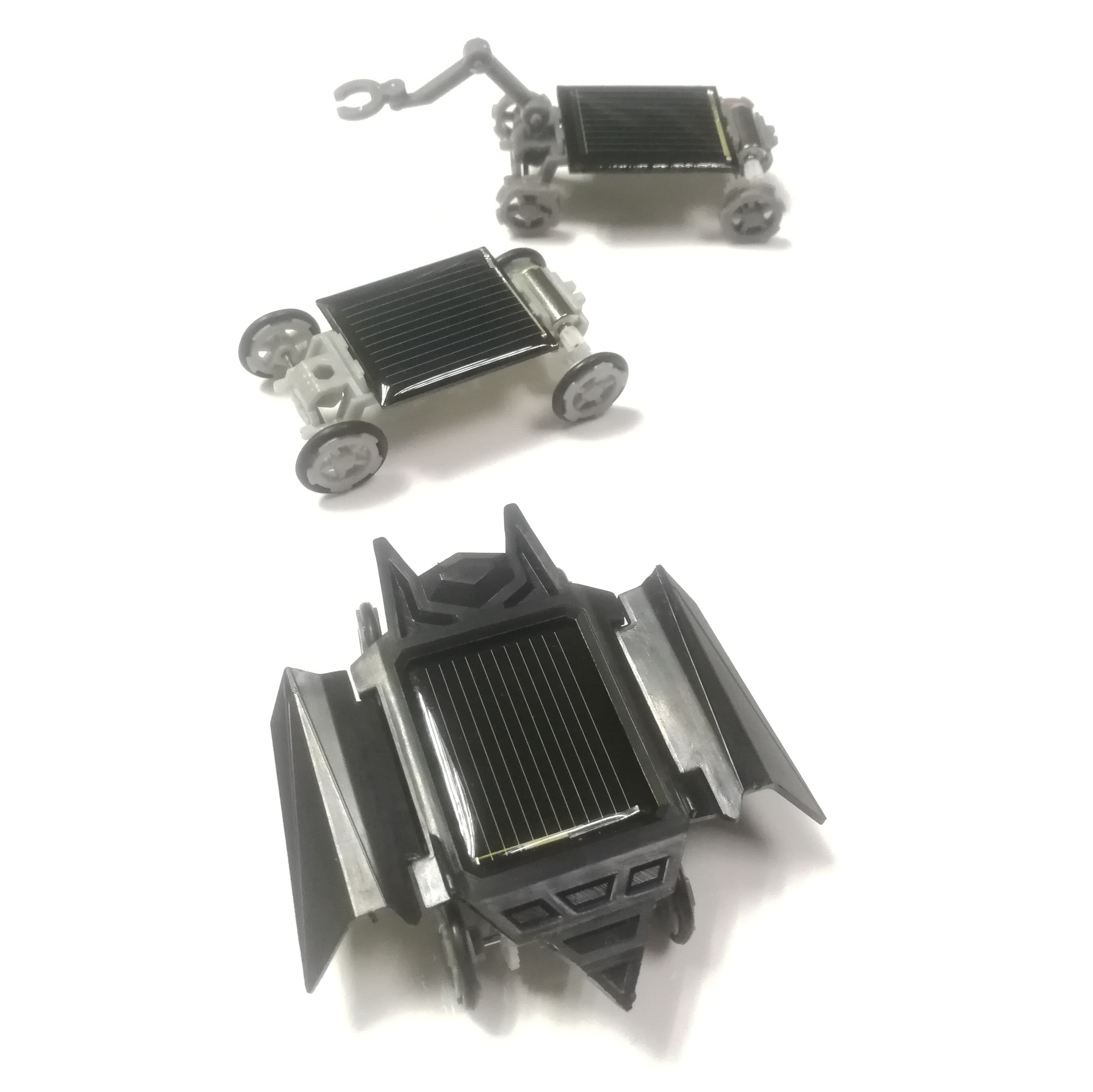 Solar Power Bat Car/Lunar Rover/EOD Robot 3in1
